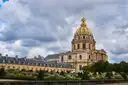 The gilded Dôme des Invalides rising above the Hôtel des Invalides