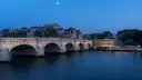 The Pont Neuf over the Seine at blue hour
