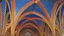 Sainte chapelle lower chapel vault